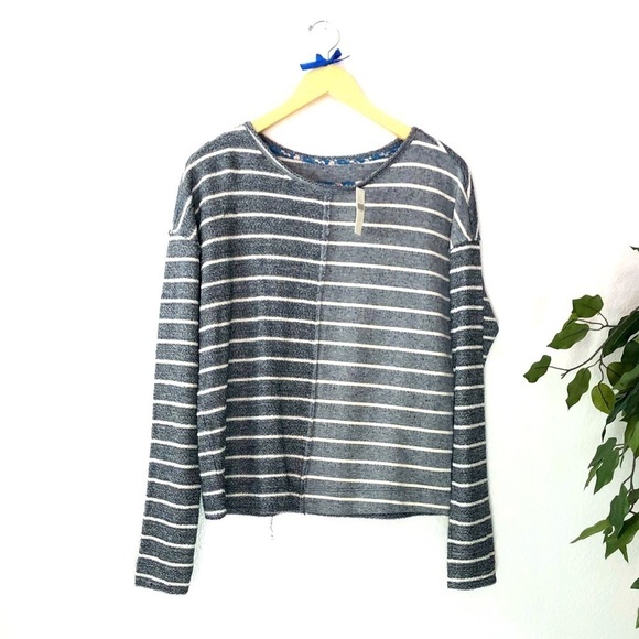 NWT Anthropologie Striped Sweater - Picture 1 of 6